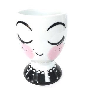 Threshold Planter with Girl's Face